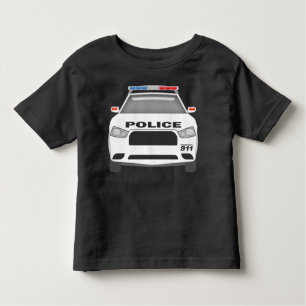 Camiseta De Bebé Coche policial 911Niños pequeños y Chicas