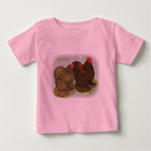 Camiseta De Bebé Cochin: De lacas doradas2