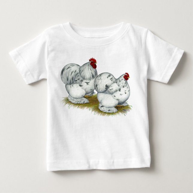 Camiseta De Bebé Cochin: Splash Bantams (Anverso)