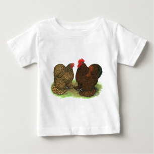 Camiseta De Bebé Cochins: De lacas doradas