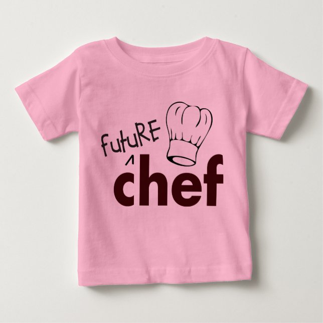 Camiseta De Bebé Cocinero futuro (Anverso)
