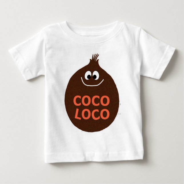 CAMISETA DE BEBÉ COCO LOCO-2 (Anverso)