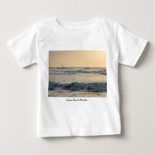 Camiseta De Bebé Cocoa Beach Paddleboard