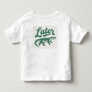 Camiseta De Bebé cocodrilo