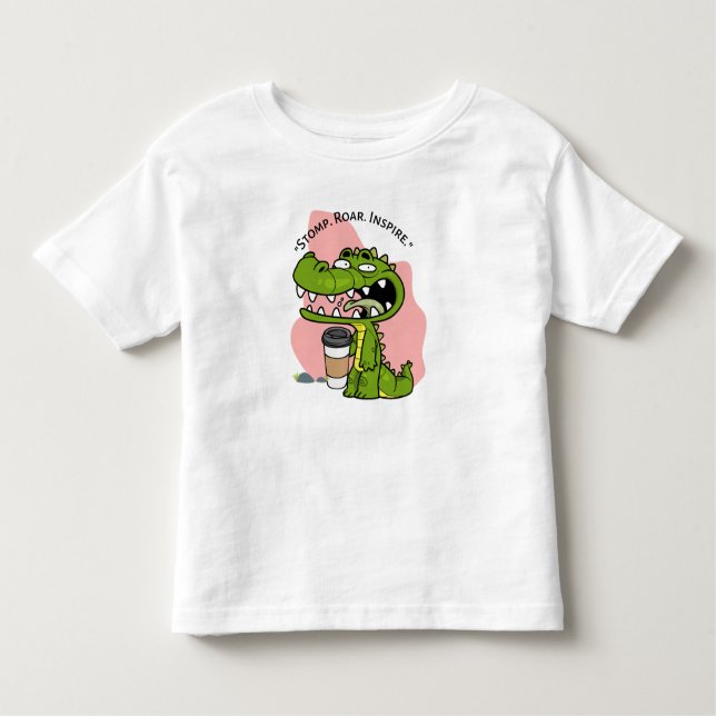 Camiseta De Bebé cocodrilo (Anverso)