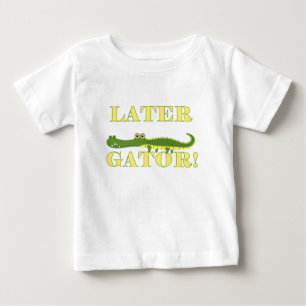 Camiseta De Bebé Cocodrilo posterior
