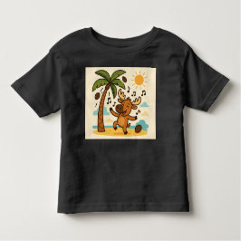 Camiseta De Bebé Coconut Commotion – Dance Party Summer Tee for Kid