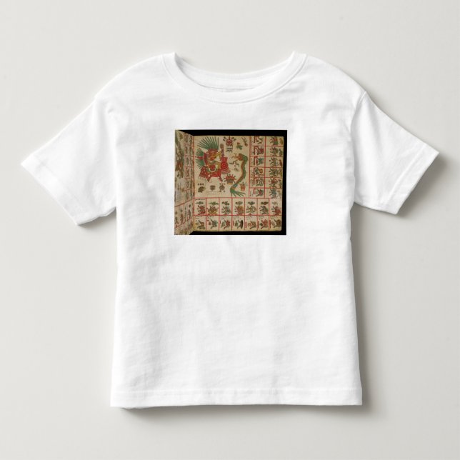 Camiseta De Bebé Códice azteca Borbonicus (Anverso)