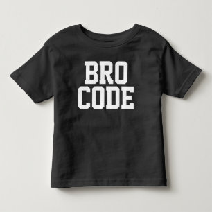 CAMISETA DE BEBÉ CÓDIGO BRO