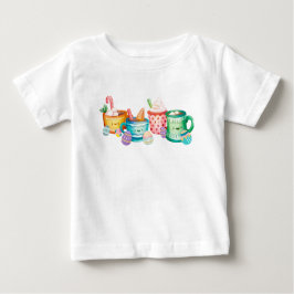 Camiseta De Bebé Coffee Coffee Shirt Gracioso Regalo de Pascua