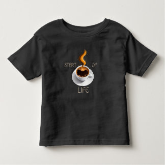 Camiseta De Bebé Coffee is Start of Life 