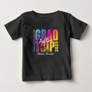 Camiseta De Bebé Coincidencia de grupo de viajes de graduación de p