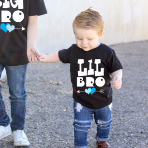 Camiseta De Bebé Coincidiendo con el pequeño hermano