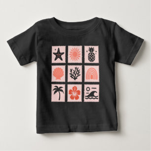 Camiseta De Bebé Colapso de sellos de naturaleza