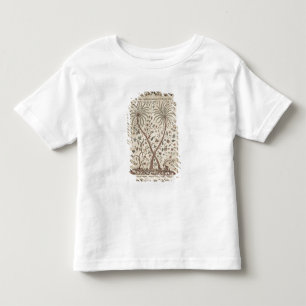 Camiseta De Bebé Colcha con adornos de la palmera