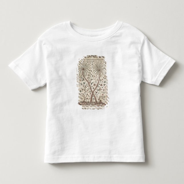 Camiseta De Bebé Colcha con adornos de la palmera (Anverso)