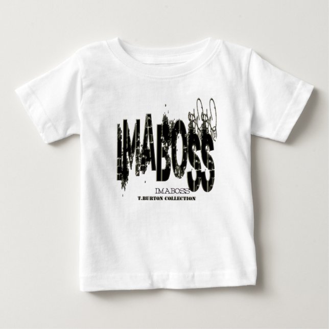 Camiseta De Bebé Colección Baby Boss  (Anverso)