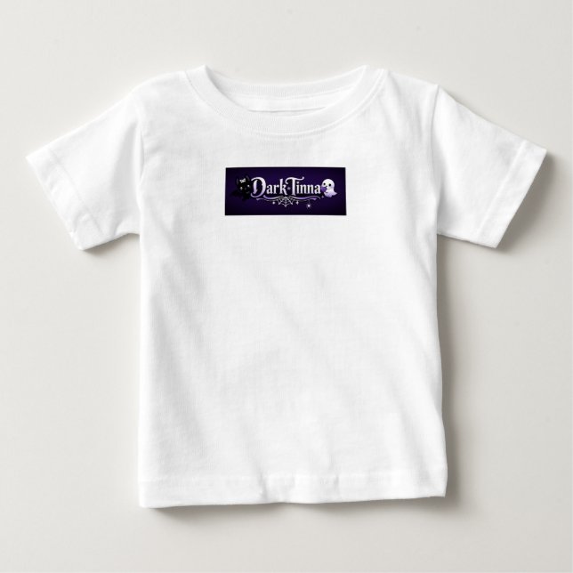 Camiseta De Bebé Colección DarkTinna (Anverso)