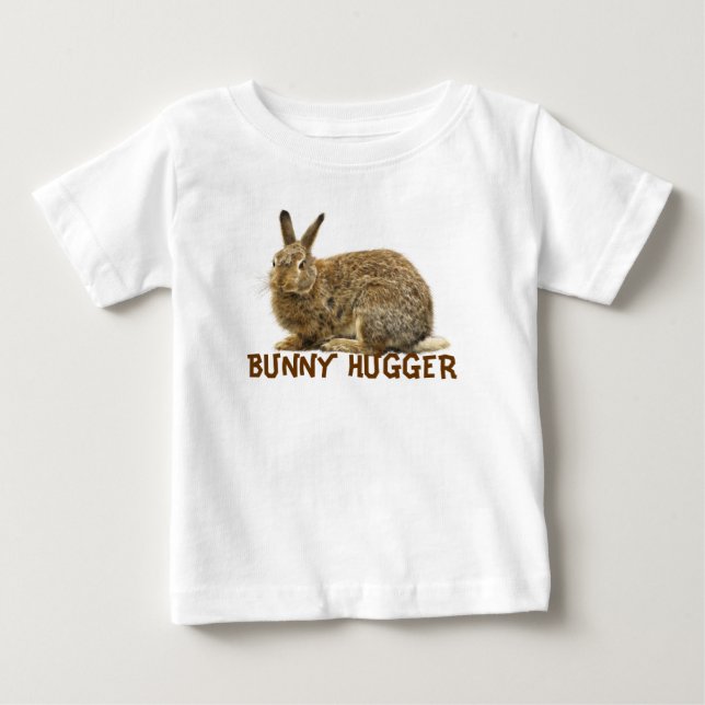 Camiseta De Bebé Colección de conejo salvaje BUNNY HUGGER (Anverso)