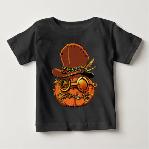 Camiseta De Bebé Colección de Halloween en la Victoria de Steampump