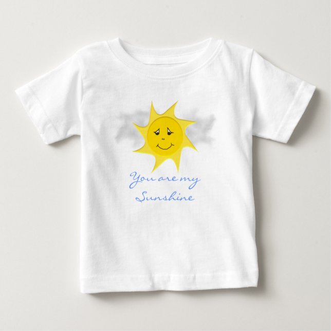 Camiseta De Bebé Colección de la sol (Anverso)