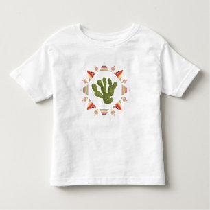 Camiseta De Bebé Colección de Llamarama   Cactus Circle