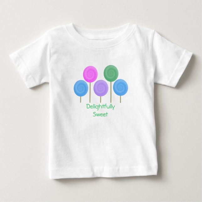 Camiseta De Bebé Colección deliciosamente dulce (Anverso)