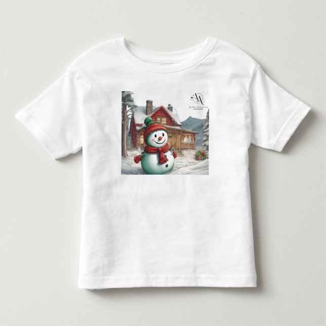 Camiseta De Bebé "Colección festiva de té para bebés: el más pequeñ (Anverso)