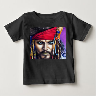 Camiseta De Bebé Colección Pirata
