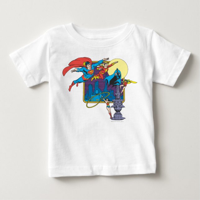 Camiseta De Bebé Colección Super Powers™ 5 (Anverso)