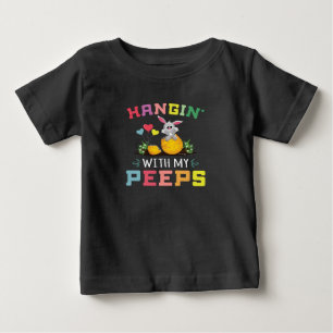 Camiseta De Bebé Colgando con mis pimientos