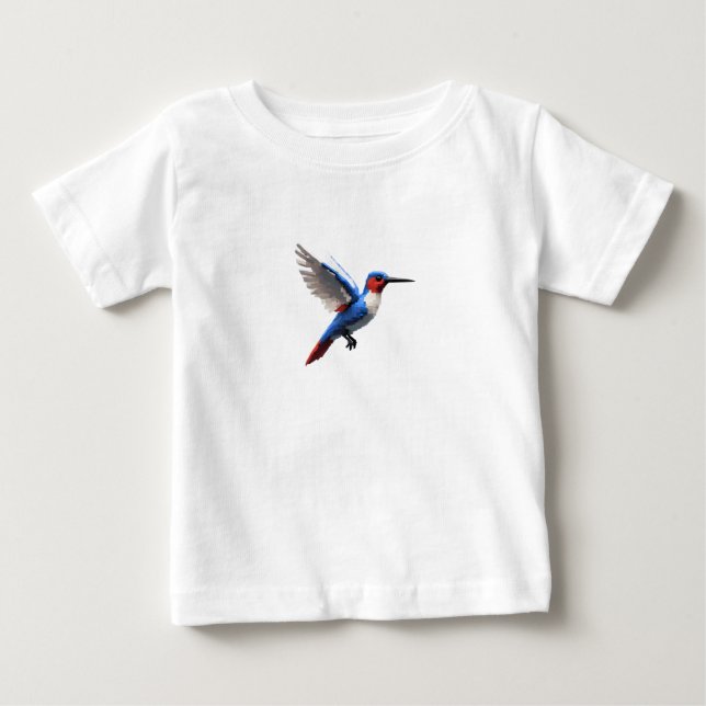 Camiseta De Bebé Colibrí de alto vuelo (Anverso)