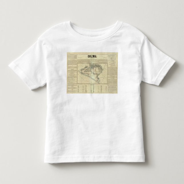 Camiseta De Bebé Colima, México (Anverso)