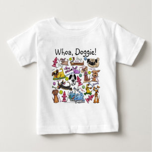 Camiseta De Bebé Collage con temas de perro