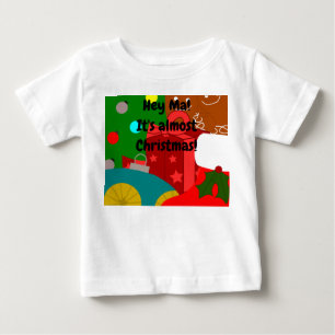 Camiseta De Bebé Collage de Navidad 