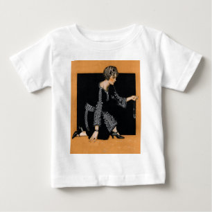 Camiseta De Bebé Collar quebrado de la perla