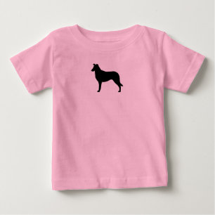Camiseta De Bebé Collie (Liso)