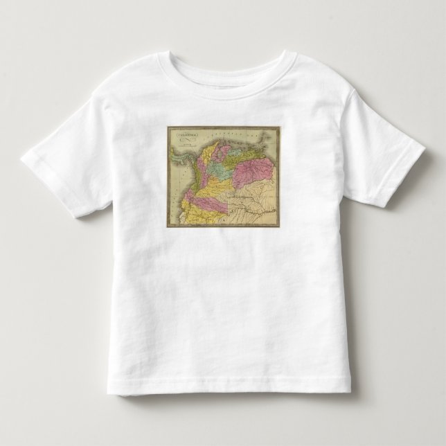 Camiseta De Bebé Colombia (Anverso)