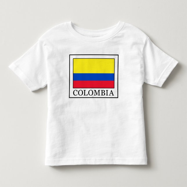 Camiseta De Bebé Colombia (Anverso)