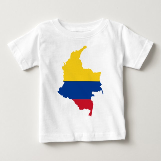 Camiseta De Bebé Colombia (Anverso)