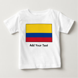 Camiseta De Bebé Colombia – Bandera Colombiana