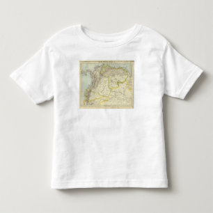 Camiseta De Bebé Colombia y Venezuela