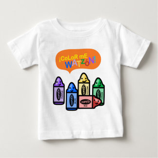 Camiseta De Bebé Color Me Watzón ©