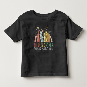 Camiseta De Bebé Color Nuestra Lectura Mundial De Verano 2025