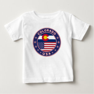 Camiseta De Bebé Colorado