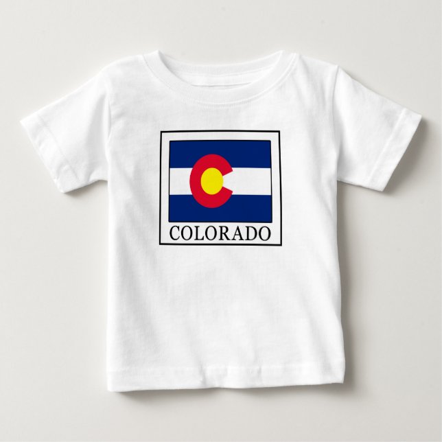 Camiseta De Bebé Colorado (Anverso)