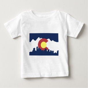 Camiseta De Bebé Colorado