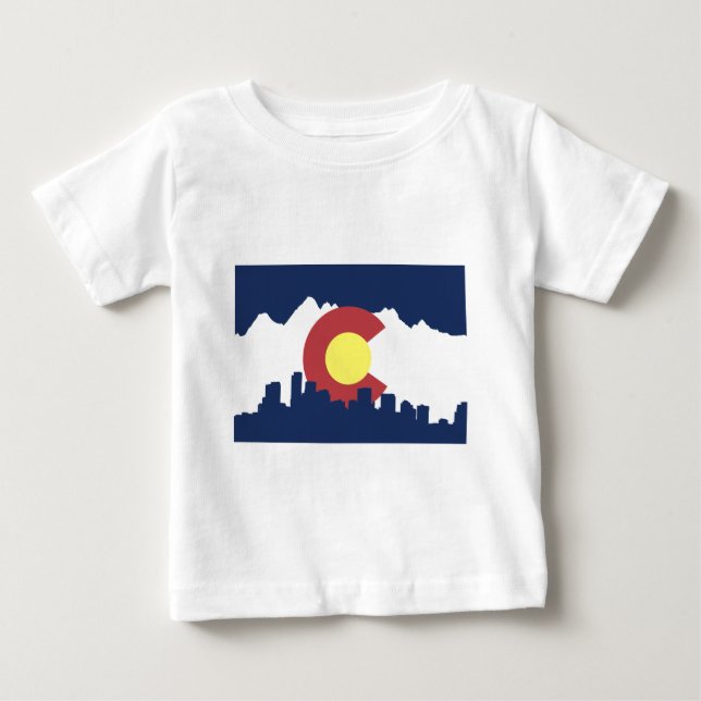 Camiseta De Bebé Colorado (Anverso)