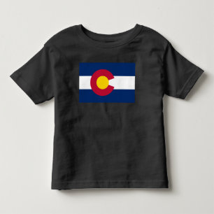 Camiseta De Bebé Colorado: La bandera del estado centenario de EE.