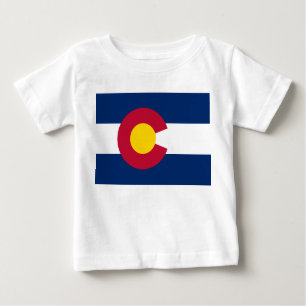 Camiseta De Bebé Colorado: La centenaria bandera de los Estados Uni